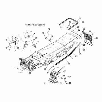 CHASSIS - S04NX4CS/CE (4988778877A03)