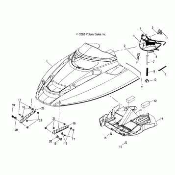 HOOD - S04NX4CS/CE (4988778877A08)