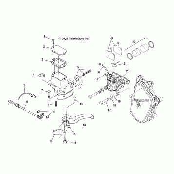 BRAKE - S04NX4CS/CE (4988778877A14)