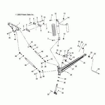 FRONT SUSPENSION - S04NX4CS/CE (4988778877B01)