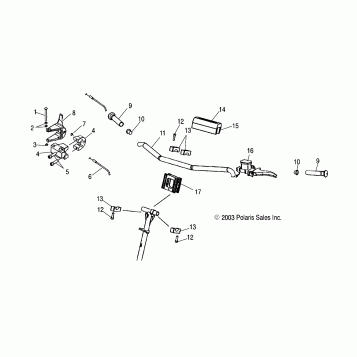 HANDLEBAR MOUNTING - S04NX4CS/CE (4988778877B03)