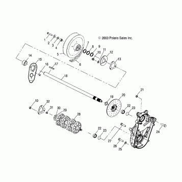 DRIVE TRAIN - S04NX4CS/CE (4988778877B09)