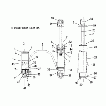 SHOCK, FRONT TRACK - S04NX4CS/CE (4988778877C03)