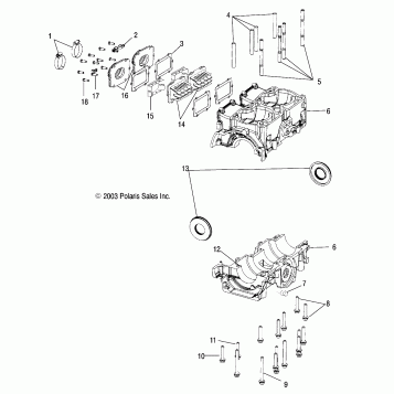 CRANKCASE - S04NX4CS/CE (4988778877C08)