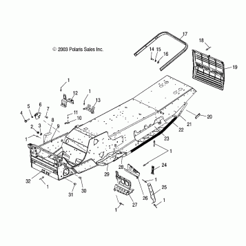 CHASSIS - S04NZ8CS/CSA/CE (4988798879A03)