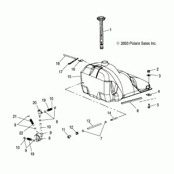 GAS TANK - S04NZ8CS/CSA/CE (4988798879A04)