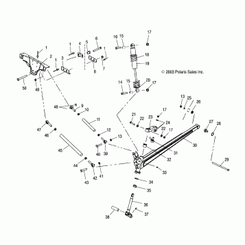 FRONT SUSPENSION - S04NZ8CS/CSA/CE (4988798879A13)