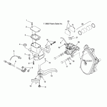 BRAKE - S04NZ8CS/CSA/CE (4988798879B02)