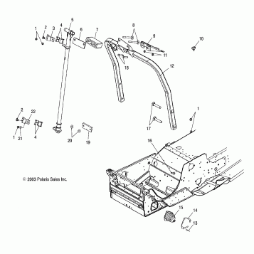 STEERING POST - S04NZ8CS/CSA/CE (4988798879B03)
