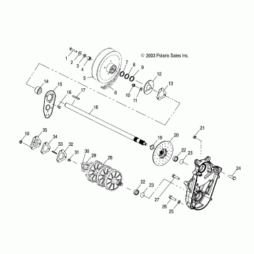 DRIVE TRAIN - S04NZ8CS/CSA/CE (4988798879B09)