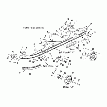 RAIL MOUNTING (SUSPENSION) - S04NZ8CS/CSA/CE (4988798879B10)