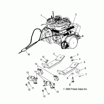 ENGINE MOUNTING - S04NZ8CS/CSA/CE (4988798879C07)
