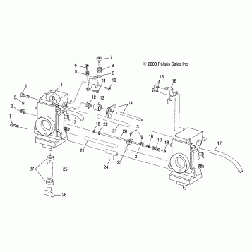 CARBURETOR - S04NZ8CS/CSA/CENX6ES (4988798879C13)
