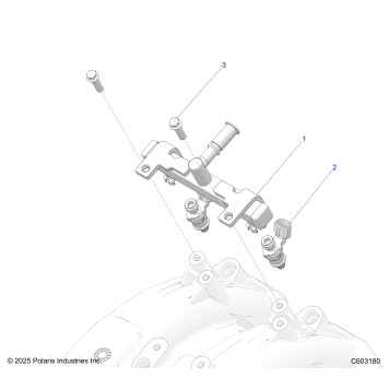 FUEL SYSTEM, FUEL RAIL - S26TLF9FSL (C601775)