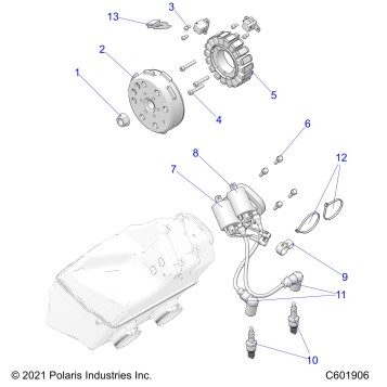 ELECTRICAL, IGNITION SYSTEM - S22TDL6KSA ALL OPTIONS (600914)