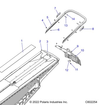 BODY, BUMPER, REAR - S23TKV8MS (C602254)