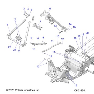 CHASSIS, CHASSIS ASM. and OVER STRUCTURE - S26TLP6RS (C601654)