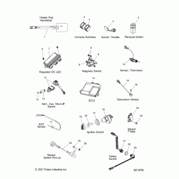 ELECTRICAL, SWITCHES, SENSORS and COMPONENTS - S23TFK6RS (601978)