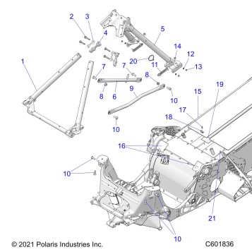 CHASSIS, CHASSIS ASM. and OVER STRUCTURE - S22TDL6KSA (C601836)