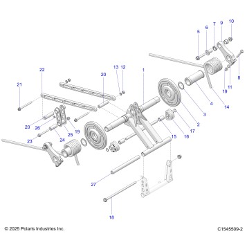 SUSPENSION, TORQUE ARM, REAR - S26TDL6LSA (C1545509-2)