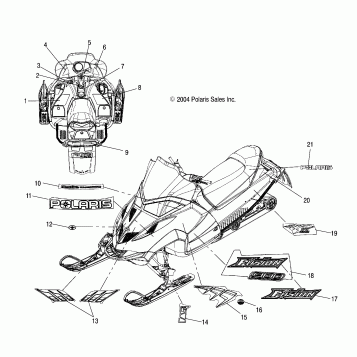 DECAL - S05MP8DSC (4992569256A13)