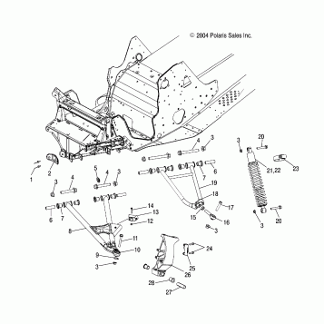 FRONT SUSPENSION - S05MP8DS/DSA/DSB/DSC (4992569256B03)
