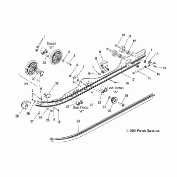 RAIL MOUNTING - S05MP8DS/DSA/DSB/DSC (4992569256B12)
