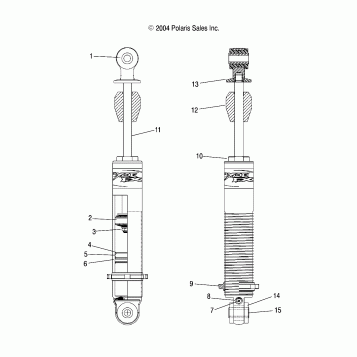 SHOCK IFS (RYDE FX) - S05MP8DS/DSA/DSB/DSC (4992569256D04)