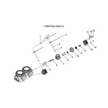 EXHAUST VALVE - S05MP8DS/DSA/DSB/DSC (4992569256D08)