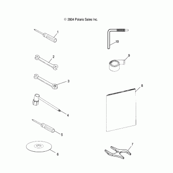 TOOL KIT - S05MP8DS/DSA/DSB/DSC (4992569256D13)