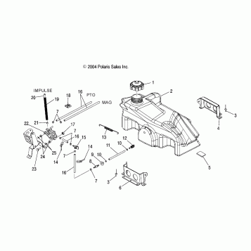 FUEL SYSTEM - S05MX4CS/CE (4992589258A05)