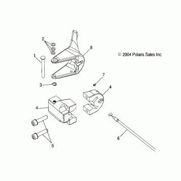 THROTTLE ASSEMBLY - S05MX4CS/CE (4992589258B02)