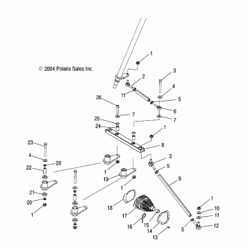 STEERING - S05MX4CS/CE (4992589258B05)