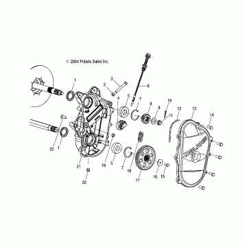 CHAINCASE - S05MX4CS/CE (4992589258B07)