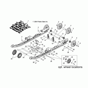 SUSPENSION, REAR - S05MX4CS/CE (4992589258B10)