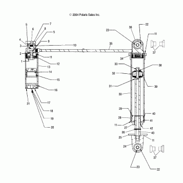 SHOCK IFS (WALKER EVANS) - S05MX4CS/CE (4992589258C03)