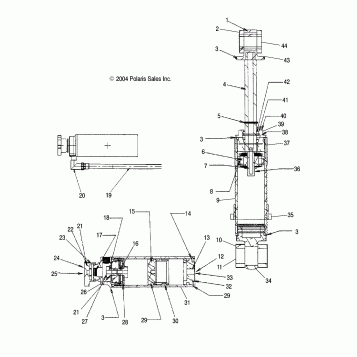 SHOCK FRONT TRACK (WALKER EVANS) - S05MX4CS/CE (4992589258C05)