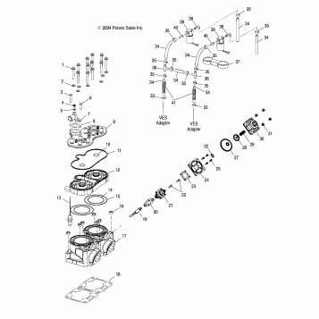 CYLINDER - S05MX4CS/CE (4992589258C13)