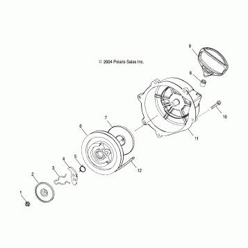 RECOIL STARTER - S05MX4CS/CE (4992589258D03)