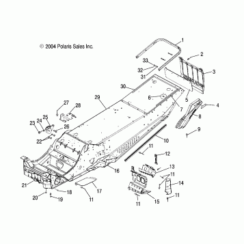 CHASSIS - S05NB4BS (4992609260A03)