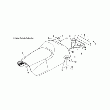 SEAT - S05NB4BS (4992609260A04)
