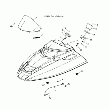 HOOD - S05NB4BS (4992609260A09)