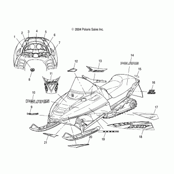 DECALS - S05NB4BS (4992609260A11)