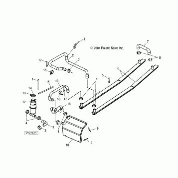 COOLING SYSTEM - S05NB4BS (4992609260B07)