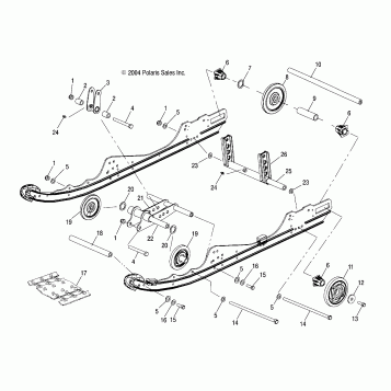 REAR SUSPENSION - S05NB4BS (4992609260B09)