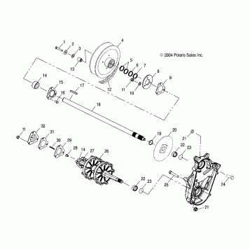 DRIVE TRAIN - S05NB4BS (4992609260C03)