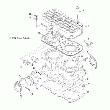 CYLINDER - S05NB4BS (4992609260C06)