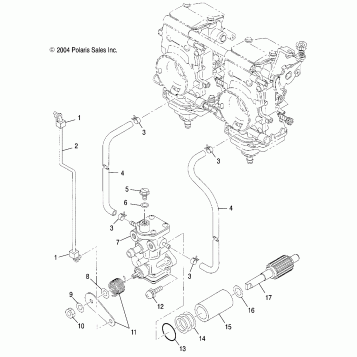 OIL PUMP - S05NB4BS (4992609260C11)