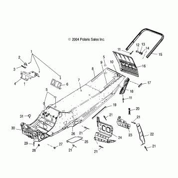 CHASSIS - S05ND3AS (4992629262A03)