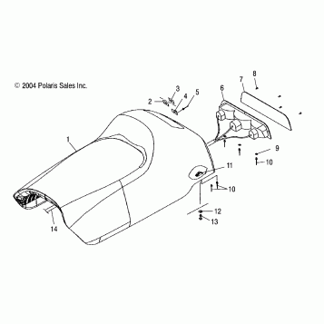 SEAT - S05ND3AS (4992629262A04)